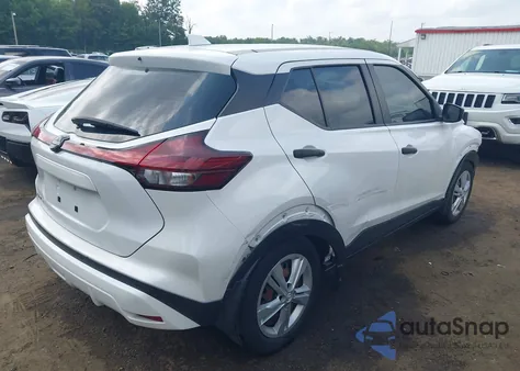 2022 Nissan Kicks S Xtronic Cvt из США, поврежденный, VIN 3N1CP5BV1NL530683